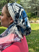 Gauzy lightweight pretied scarves