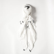 Gauzy lightweight pretied scarves