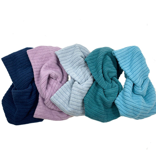 Plush Cable Oversized Turban