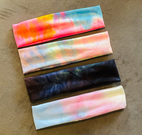 Tie dye FLAT bands- KIDS