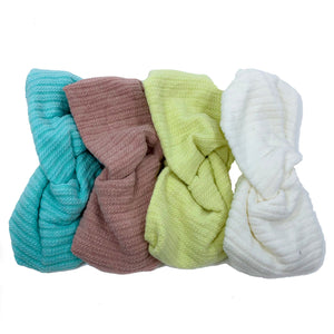 Plush Cable Oversized Turban