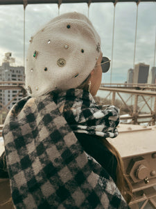 New York Houndstooth Scarf