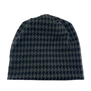 Houndstooth Beanie